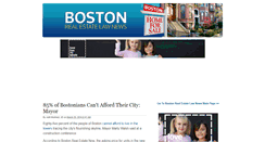 Desktop Screenshot of bostonrealestatelawnews.com